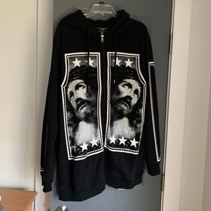 Men’s Graphic Zip Up Hoodie